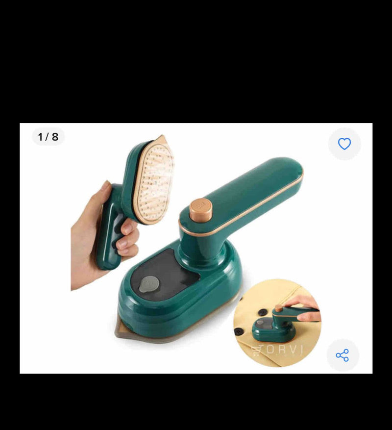 Mini plancha a vapor