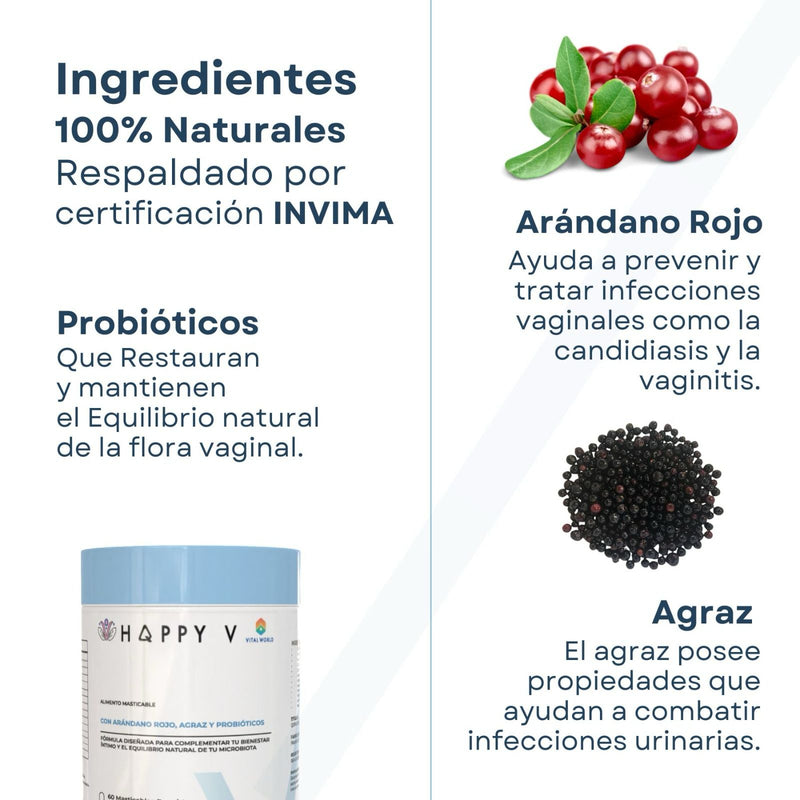 ¡Cuida tu salud íntima con nuestro probiótico y recibe vitamina E de regalo!