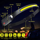 Linterna Frontal Con Sensor Movimiento