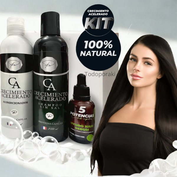 OFERTA: KIT CRECIMIENTO ACELEDADO + 5 POTENCIAS