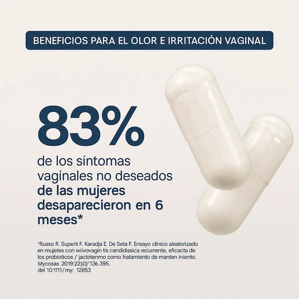 ¡Cuida tu salud íntima con nuestro probiótico y recibe vitamina E de regalo!